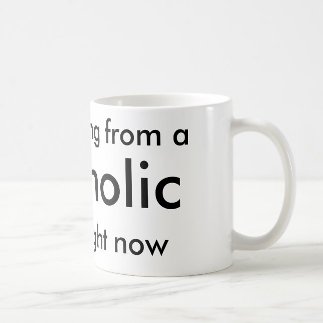 Shopaholic Kaffemugg (Höger)