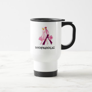 Shopaholic travel mug resemugg