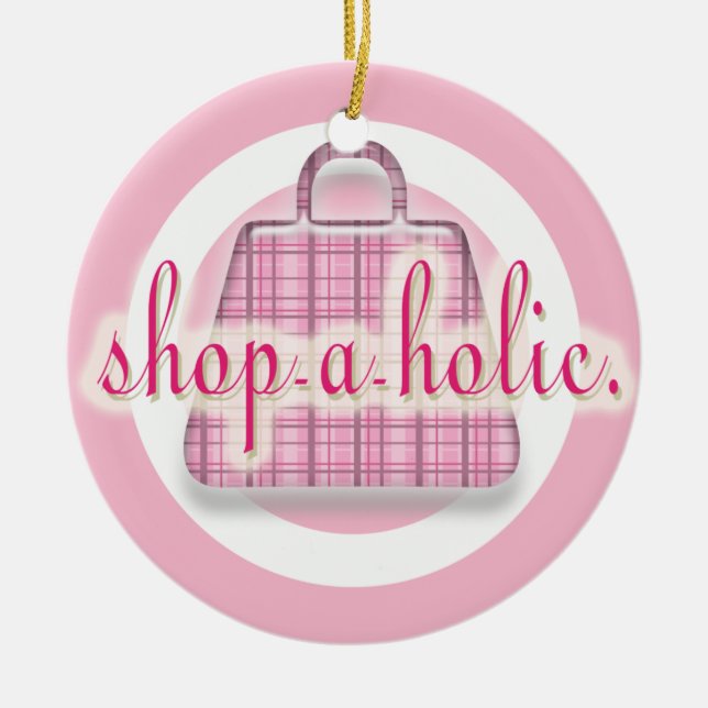 Shopaholländsk Helgdag Ornament (Framsidan)