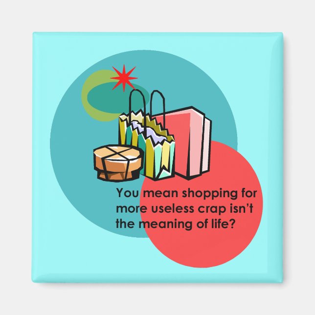 Shopaholmagnet Magnet (Framsidan)