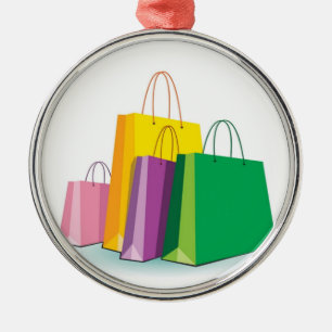 SHOPOHOLIC:S CHRISTMAS ORNATION JULGRANSPRYDNAD METALL