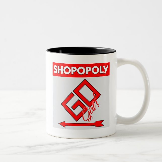 Shopopoly Två-Tonad Mugg (Höger)