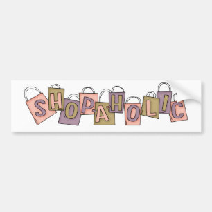Shoppa-En-Holic Bildekal