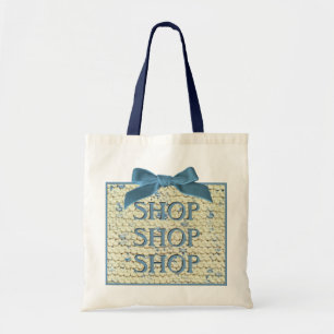 SHOPPA SHOPPAR SHOPPAR - räcka sticka - kräm och Tygkasse