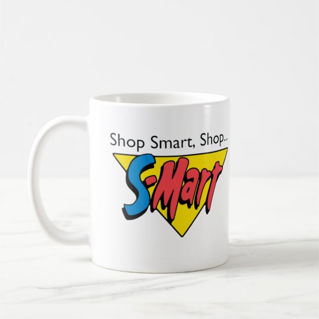 Shoppa smart, shoppa S-Marten - hagel till kungen, Kaffemugg (Vänster)