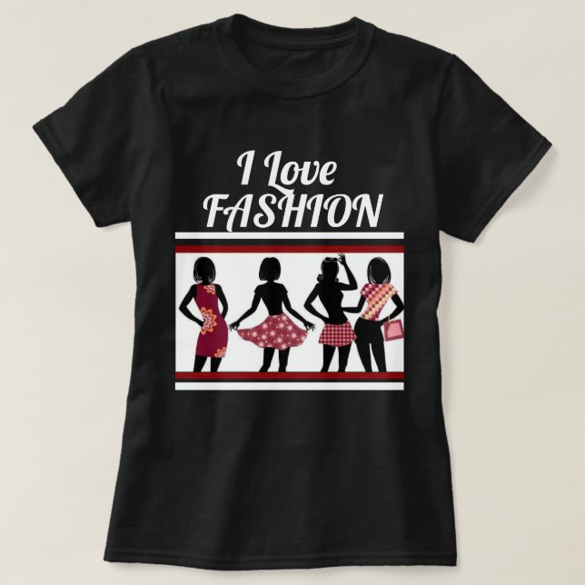 SHOPPAR QUEEN-SAMLING Dam T Shirt (Design framsida)