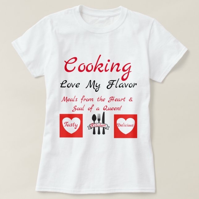 SHOPPAR QUEEN-SAMLING Dam T Shirt (Design framsida)