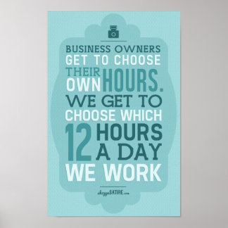 Shoppe Satire - Humor för fotografer Poster