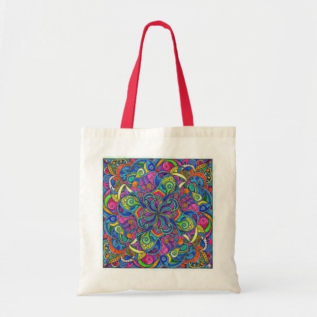 Shopper Bag Tangle Tygkasse (Framsidan)