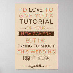 Shoppesatir - humor för fotografer poster