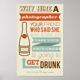 Shoppesatir - humor för fotografer poster