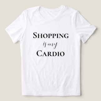 Shopping är min vagn t shirt