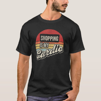 Shopping är min Vintage Retro T Shirt