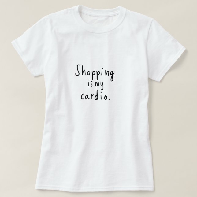 Shopping är My Cardio Graphic T-Shirt (Design framsida)