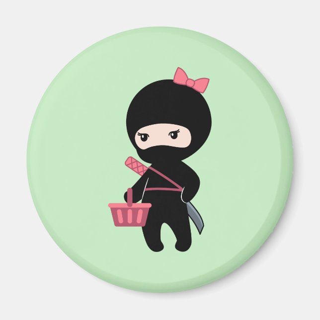 Shopping av Ninja Girl på Grönt Magnet (Framsidan)