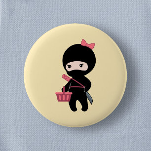 Shopping av Ninja Girl på Gult Knapp