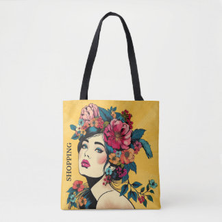 Shopping bag Art-utskrift Var02 Tygkasse
