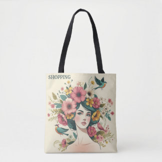 Shopping bag Art-utskrift Var04 Tygkasse
