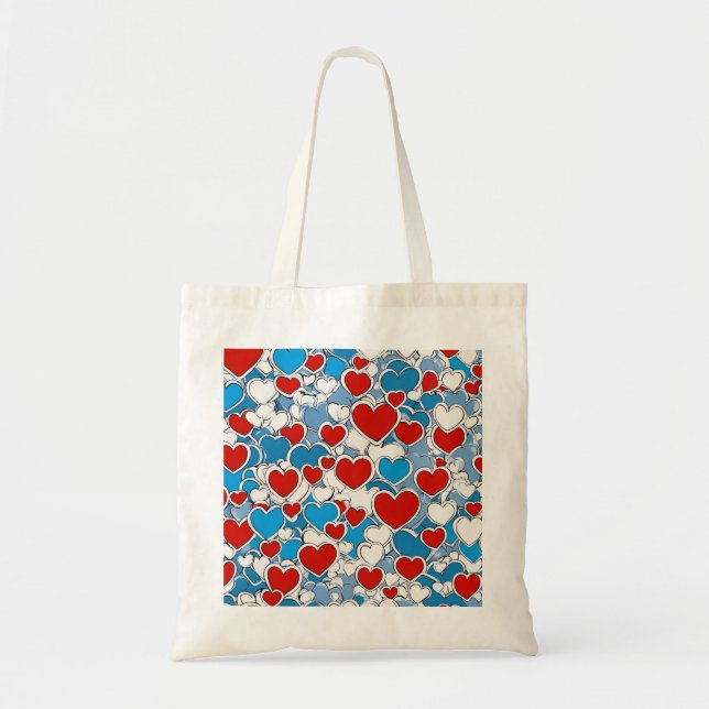 Shopping bag-design i ekoChic Tygkasse (Framsidan)
