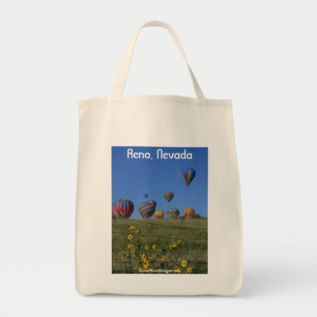 Shopping bag för Reno ballongtävlingar Tygkasse (Framsidan)