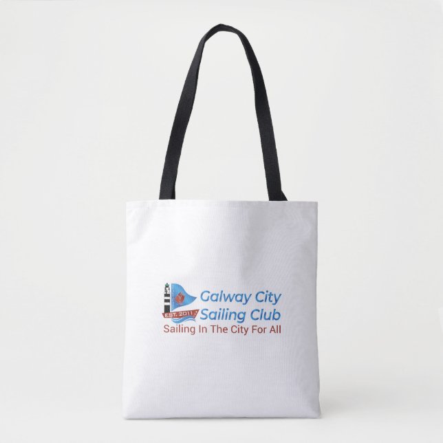Shopping bag - Galway City Sailing Klubb Tygkasse (Framsida)