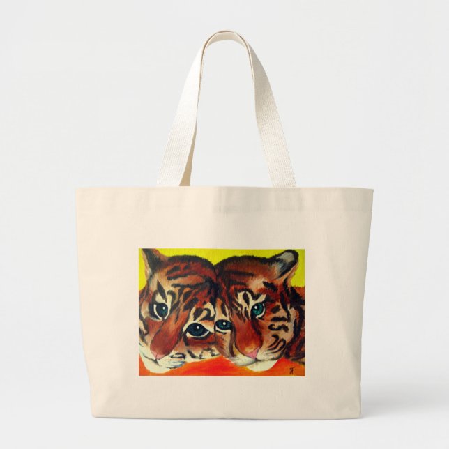 Shopping bag jumbo tygkasse (Framsidan)