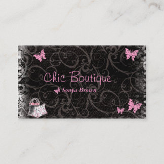 Shopping bag visitkort