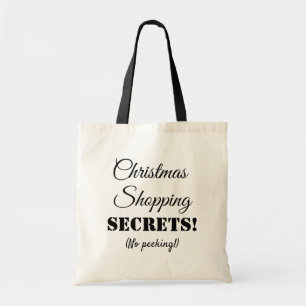 Shopping Black and White Tote Bag Tygkasse