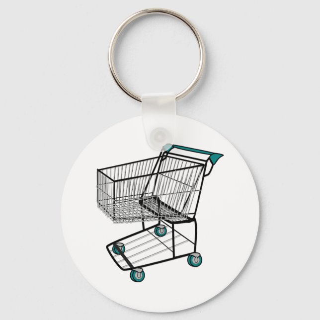 Shopping Cart Nyckelring (Framsida)