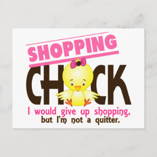 Shopping Chick 2 Vykort