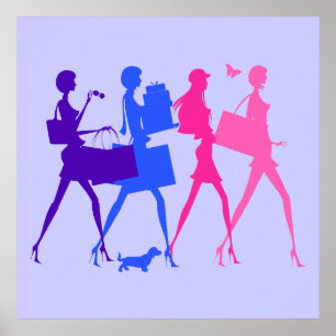 Shopping Divas Poster
