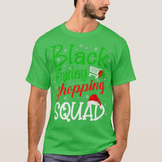 Shopping Fam, svart julskamp i fredag T Shirt