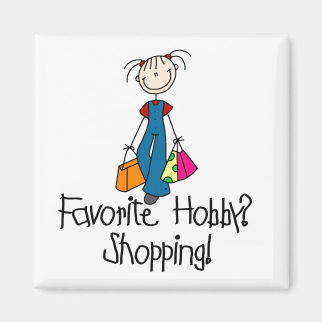 Shopping Favorite Hobby Magnet (Framsidan)