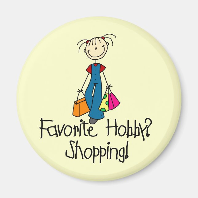 Shopping Favorite Hobby Magnet (Framsidan)