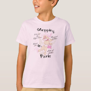 Shopping i Paris T-Shirt