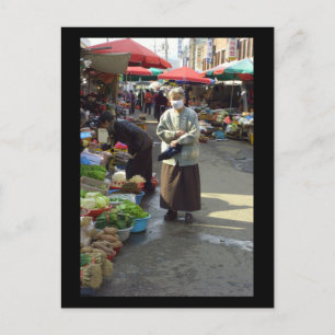 Shopping in Waegwan, Sydkorea (2006) Vykort