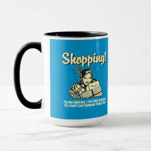 Shopping: Jag är inte Beroende Mugg