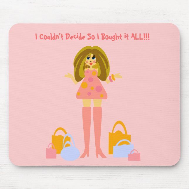 Shopping Mousepad Musmatta (Framsidan)