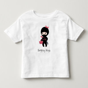 Shopping Ninja Girl T-shirt