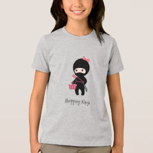 Shopping Ninja Girl Tee Shirt