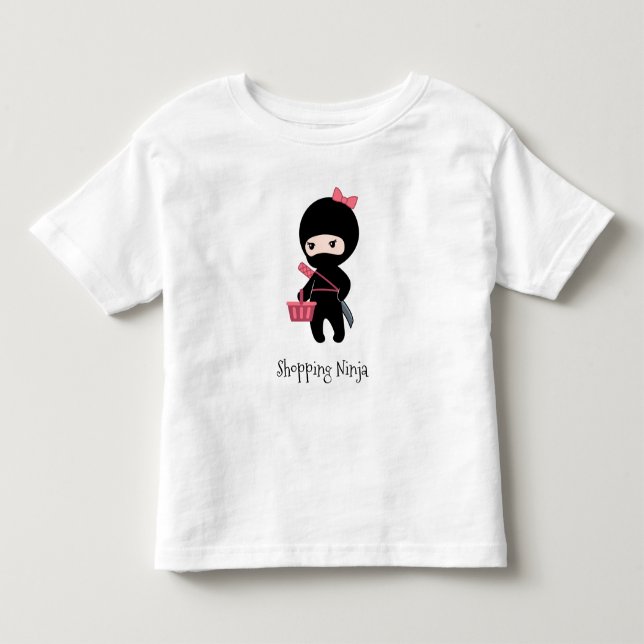 Shopping Ninja Girl Tröja (Framsida)
