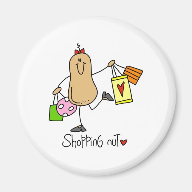 Shopping Nöt Magnet (Framsidan)