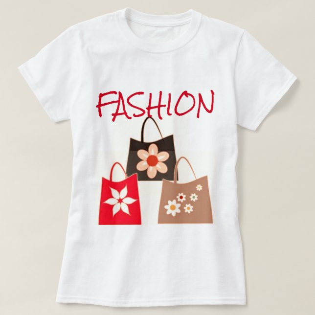 Shopping Queen Collection-Dam T-Shirt (Design framsida)