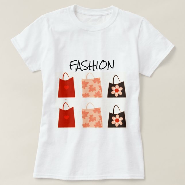 Shopping Queen Collection-Dam T-Shirt (Design framsida)