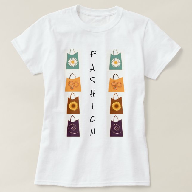 Shopping Queen Collection-Dam T-Shirt (Design framsida)