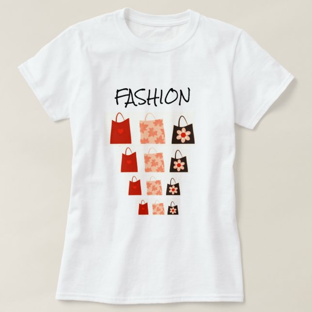 Shopping Queen Collection-Dam T Shirt (Design framsida)