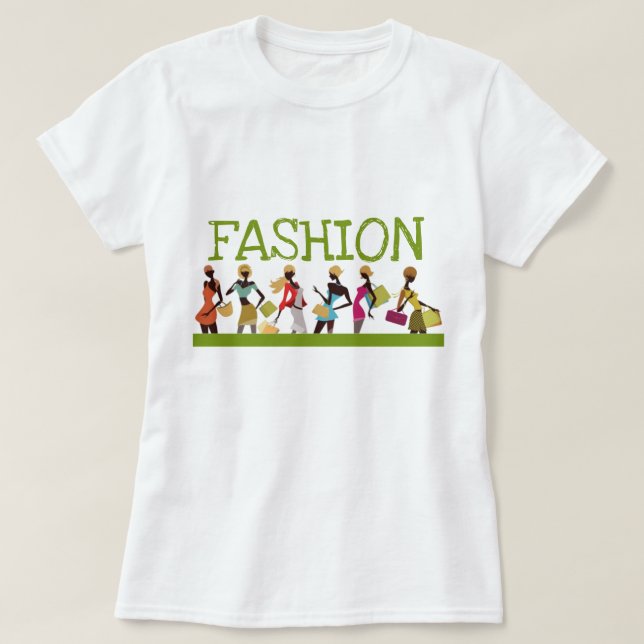 Shopping Queen Collection - Dam T-Shirt (Design framsida)