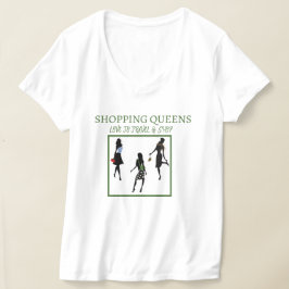 Shopping Queen Collection - Damer T Shirt