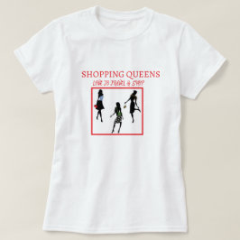 Shopping Queen Collection - Damer T Shirt