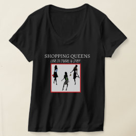 Shopping Queen Collection - Damer T Shirt